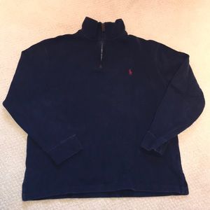 Polo quarter zip top